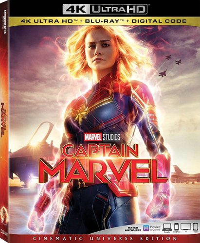 Постер к фильму Капитан Марвел / Captain Marvel (2019) UHD BDRip 2160p от селезень | 4K | HDR | iTunes