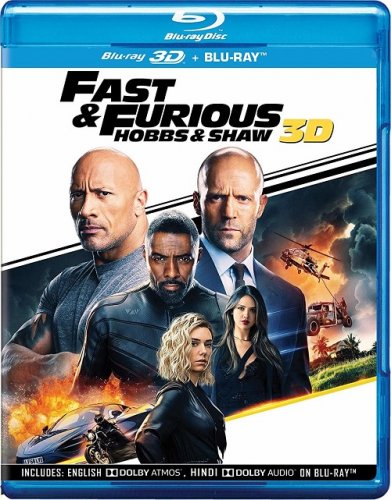 Постер к фильму Форсаж: Хоббс и Шоу / Fast & Furious Presents: Hobbs & Shaw (2019) BDRemux 1080p от селезень | 3D-Video | Дублированный