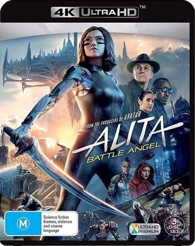 Постер к фильму Алита: Боевой ангел / Alita: Battle Angel (2019) UHD WEB-DL 2160p от селезень | 4K | HDR | D, P | iTunes