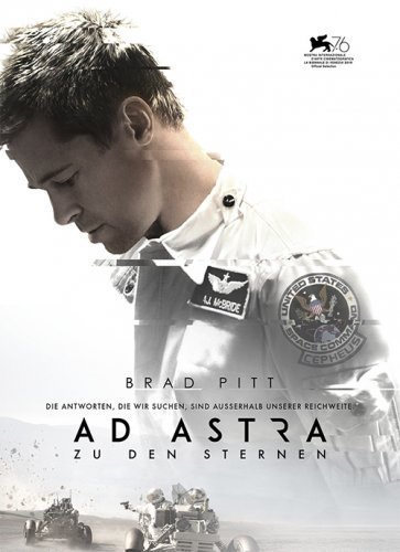 Постер к фильму К звёздам / Ad Astra (2019) BDRip 720p от селезень | Дублированный