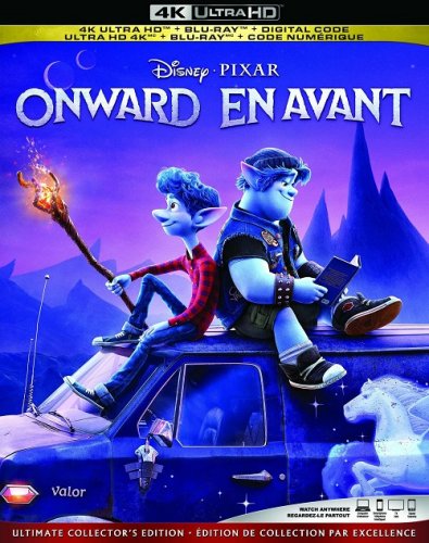 Постер к фильму Вперёд / Onward (2020) UHD BDRemux 2160p от селезень | 4K | HDR | iTunes