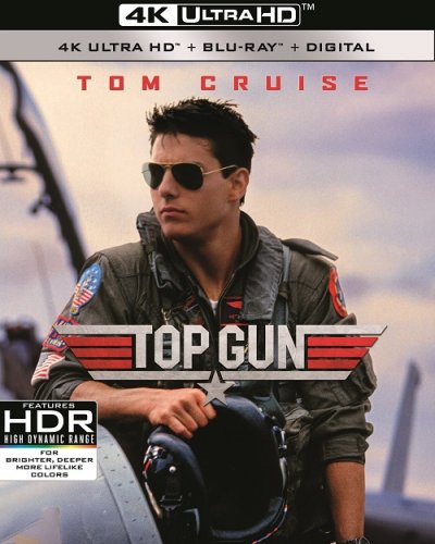 Постер к фильму Лучший стрелок / Top Gun (1986) UHD Blu-Ray EUR 2160p | 4K | HDR | Dolby Vision | Лицензия