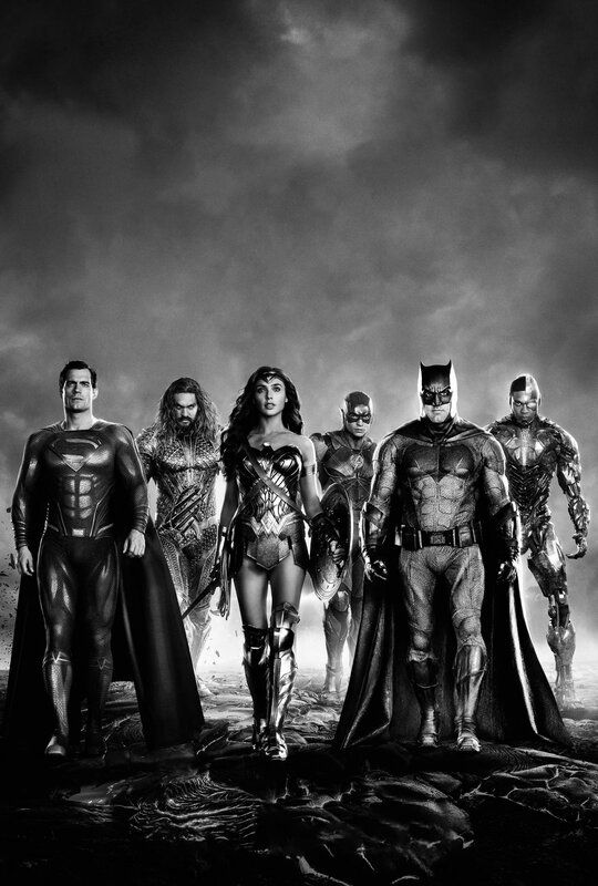 Постер к фильму Лига справедливости Зака Снайдера / Zack Snyder's Justice League (2021) BDRip 720p от селезень | D, P