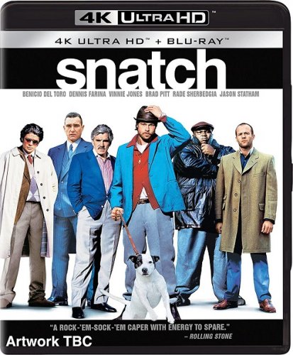Постер к фильму Большой куш / Snatch (2000) UHD Blu-Ray (2160p) | HDR | Лицензия