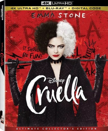 Постер к фильму Круэлла / Cruella (2021) UHD BDRemux 2160p от селезень | 4K | HDR | D, P | iTunes