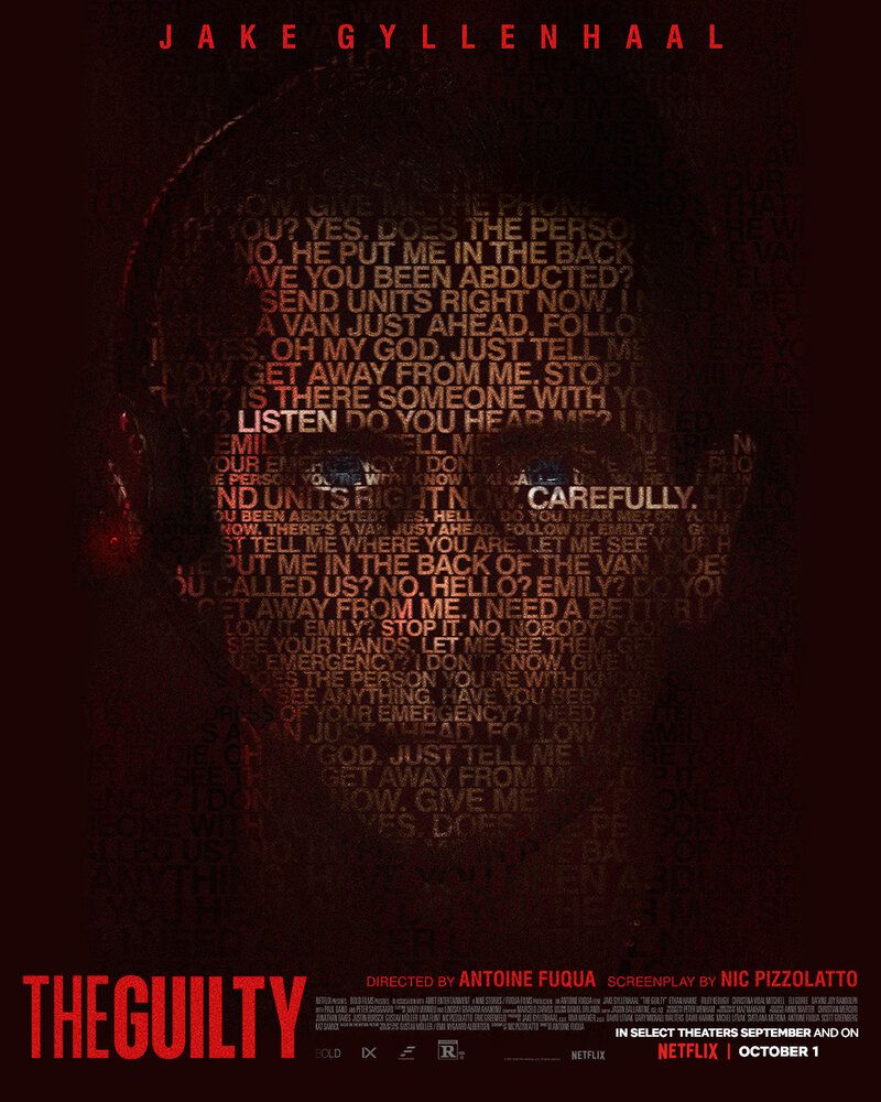 Постер к фильму Виновный / The Guilty (2021) WEB-DL 1080p от селезень | Netflix