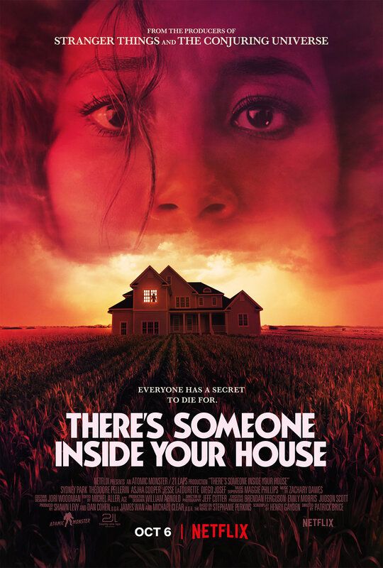Постер к фильму В твоем доме кто-то есть / There's Someone Inside Your House (2021) WEB-DL-HEVC 1080p от селезень | HDR | Netflix