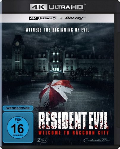 Обитель зла: Раккун-Сити / Resident Evil: Welcome to Raccoon City (2021) UHD BDRemux 2160p от селезень | 4K | HDR | Dolby Vision | D, A