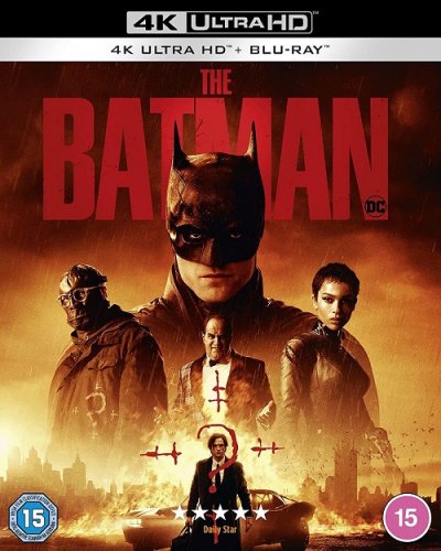 Бэтмен / The Batman (2022) UHD BDRemux 2160p от селезень | 4K | HDR | Dolby Vision | iTunes