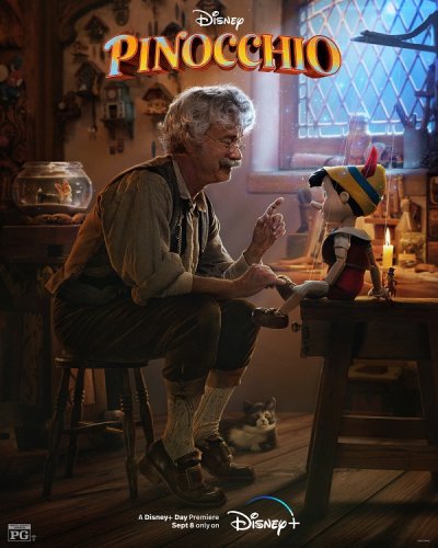 Постер к фильму Пиноккио / Pinocchio (2022) WEB-DLRip-AVC от DoMiNo & селезень | P