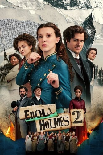 Постер к фильму Энола Холмс 2 / Enola Holmes 2 (2022) WEB-DLRip-AVC от DoMiNo & селезень | P