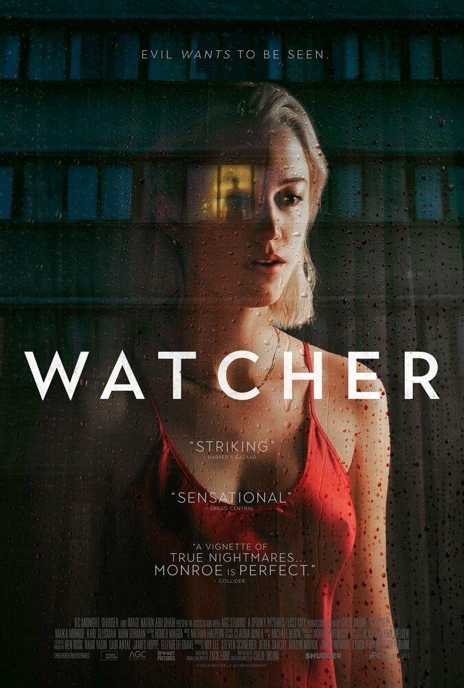 Постер к фильму Наблюдающий / Watcher (2022) BDRip 720p от селезень | iTunes