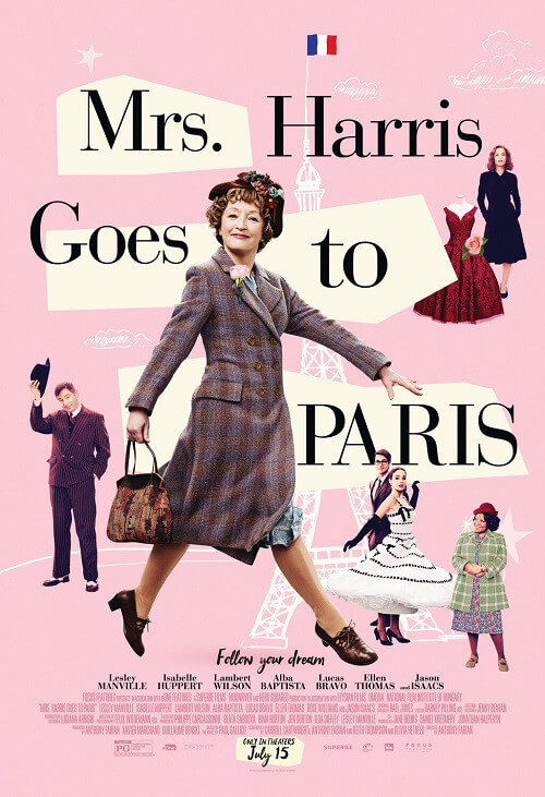 Постер к фильму Миссис Харрис едет в Париж / Mrs. Harris Goes to Paris (2022) BDRemux 1080p от селезень | D, P, A