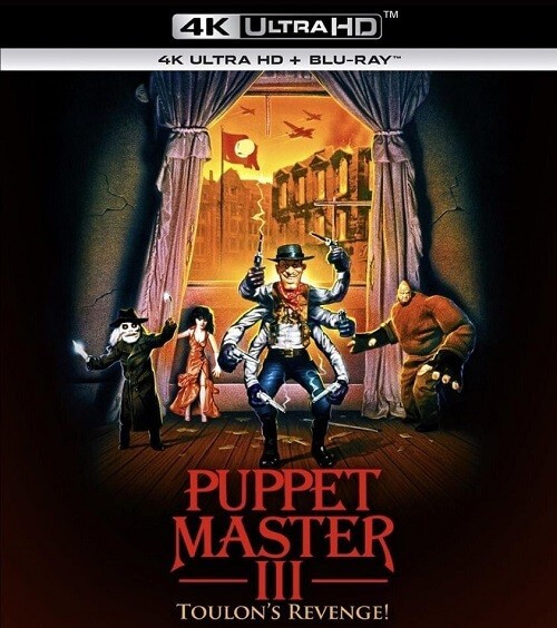 Постер к фильму Повелитель кукол 3: Месть Тулона / Puppet Master III: Toulon's Revenge (1990) UHD BDRemux 2160p от селезень | 4K | HDR | Dolby Vision P8 | P2
