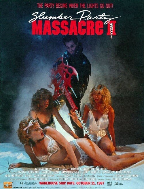 Кровавая вечеринка 2 / Slumber Party Massacre II (1987) UHD BDRemux 2160p от селезень | 4K | HDR | Dolby Vision Profile 8 | A