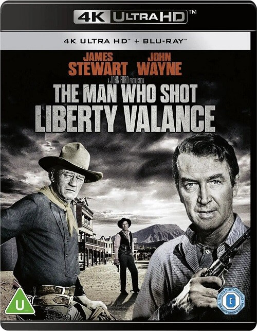Постер к фильму Человек, который застрелил Либерти Вэланса / The Man Who Shot Liberty Valance (1962) UHD BDRemux 2160p от селезень | 4K | HDR | Dolby Vision Profile 8 | A