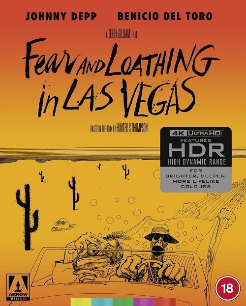 Постер к фильму Страх и ненависть в Лас-Вегасе / Fear and Loathing in Las Vegas (1998) UHD BDRemux 2160p от селезень | 4K | HDR | Dolby Vision Profile 8 | Лицензия