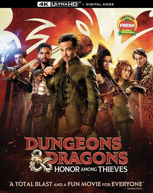 Подземелья и драконы: Честь среди воров / Dungeons & Dragons: Honor Among Thieves (2023) UHD BDRemux 2160p от селезень | 4K | HDR | Dolby Vision | D