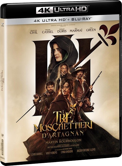 Постер к фильму Три мушкетера: Д’Артаньян / Les trois mousquetaires: D'Artagnan (2023) UHD BDRemux 2160p от селезень | 4K | HDR | Dolby Vision Profile 8 | D, P