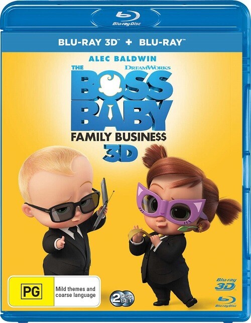 Босс-молокосос 2 / The Boss Baby: Family Business (2021) BDRemux 1080p от селезень | 3D-Video | D