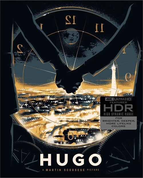 Постер к фильму Хранитель времени / Hugo (2011) UHD BDRemux 2160p от селезень | 4K | HDR | Dolby Vision Profile 8 | D |  Лицензия