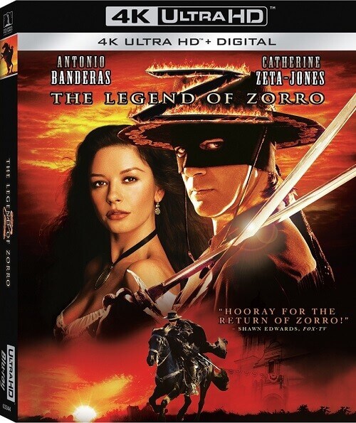 Постер к фильму Легенда Зорро / The Legend of Zorro (2005) UHD BDRemux 2160p от селезень | 4K | HDR | Dolby Vision Profile 8 | D