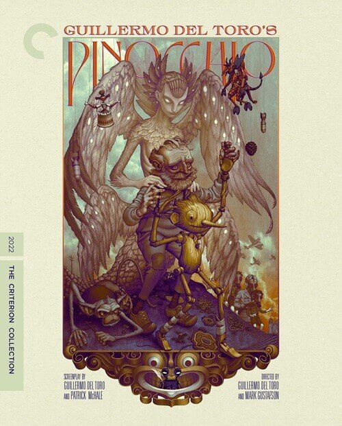 Постер к фильму Пиноккио Гильермо дель Торо / Guillermo del Toro's Pinocchio (2022) UHD BDRemux 2160p от селезень | 4K | HDR | Dolby Vision Profile 8 | D