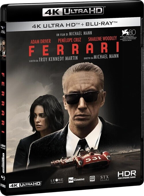 Постер к фильму Феррари / Ferrari (2023) UHD BDRemux 2160p от селезень | 4K | HDR | Dolby Vision Profile 8 | D, P