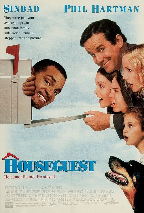 Постер к фильму Гость / Гость в доме / Houseguest (1995) WEB-DLRip-AVC от DoMiNo & селезень | P, A