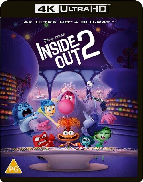 Постер к фильму Головоломка 2 / Inside Out 2 (2024) UHD BDRemux 2160p селезень | 4K | HDR | D